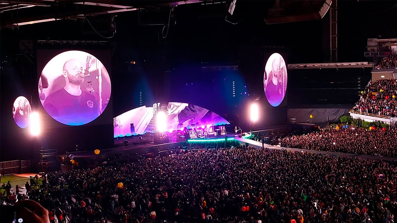 Coldplay - The Scientist. Bogotá Colombia 2022 [4K]
