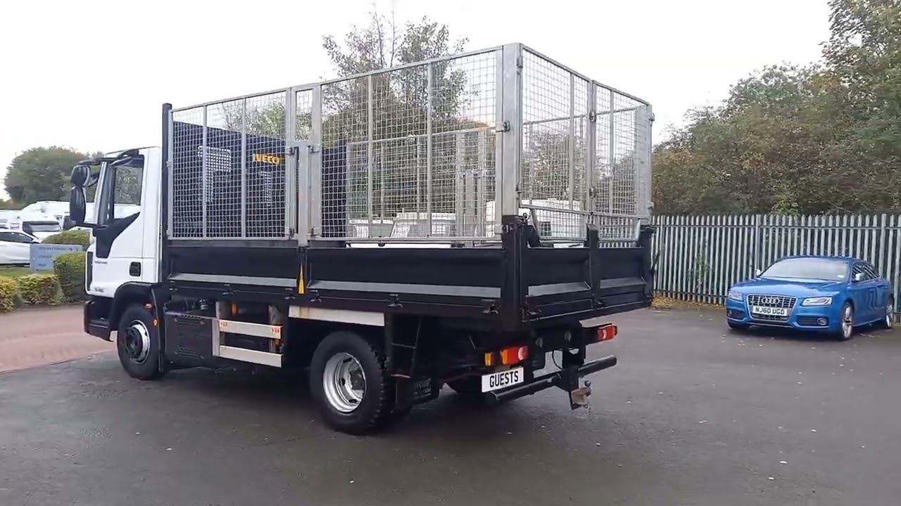 IVECO EUROCARGO 7.5T 160 BHP TIPPER & CAGE