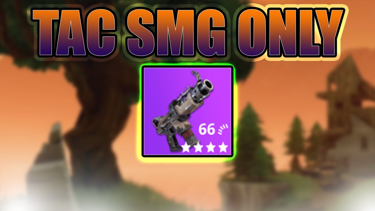 Tactical SMG Only challenge / TAC OP