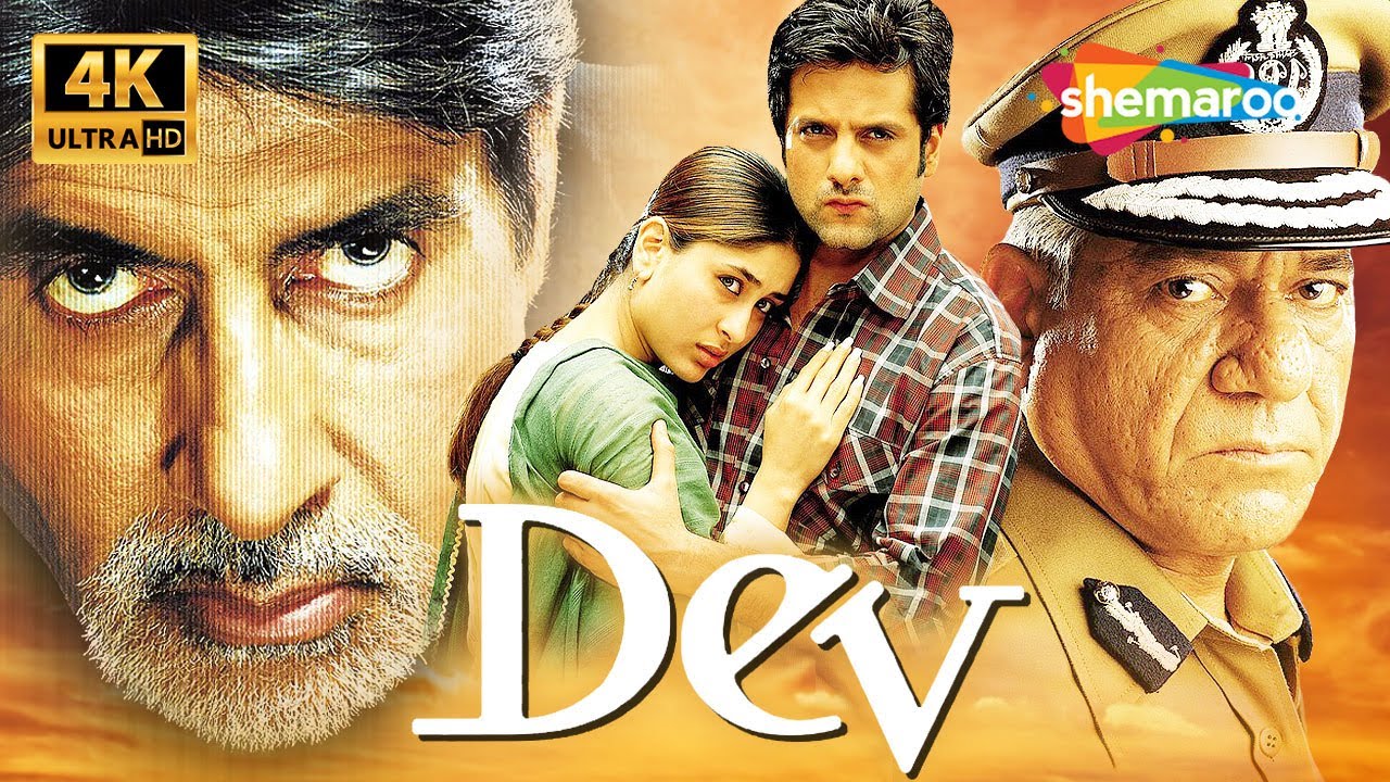 Amitabh Bachchan, Kareena Kapoor and Fardeen Khan's Emotional Drama Film - DEV (Full Movie 4K)