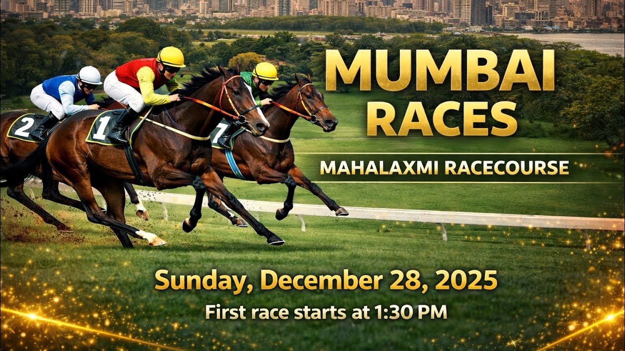 Mumbai Races Today 🏇 | 28 December 2025 | All Races WIN PLACE Tips | Handicap Hub India
