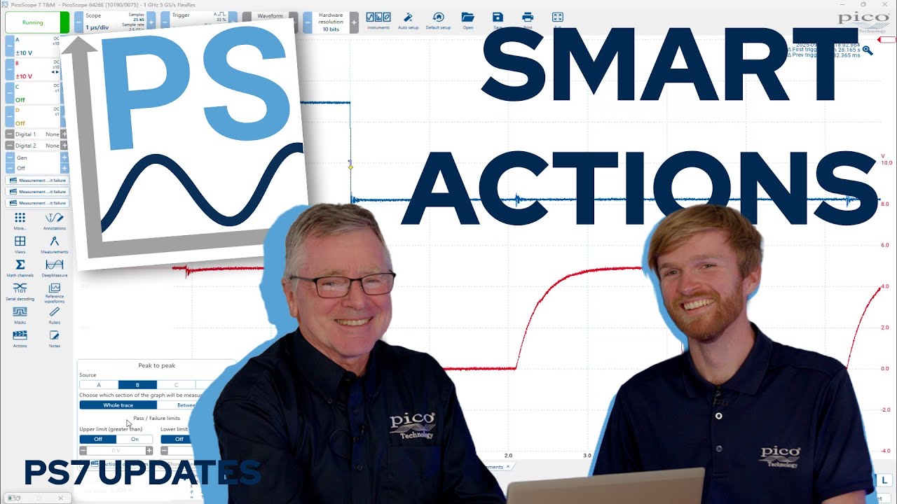 Smart Actions (Video 2) | PicoScope 7