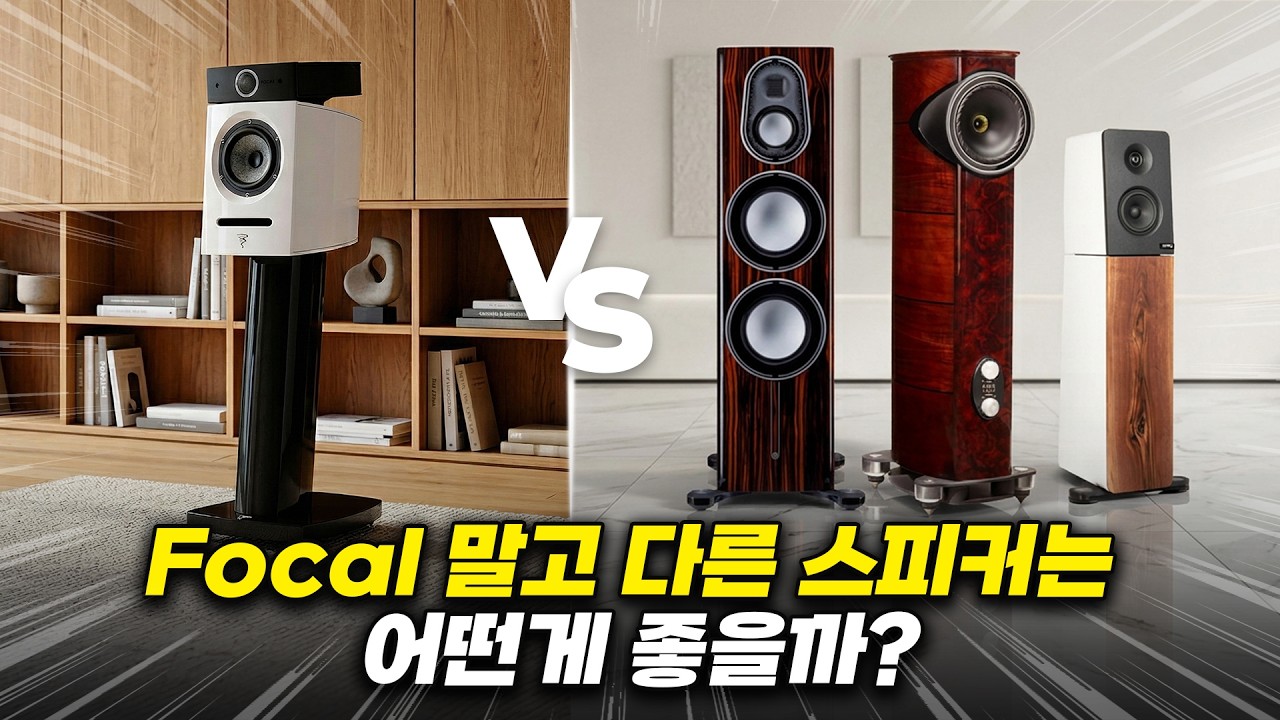 Focal 말고 다른 스피커는 어떤게 좋을까? 그중에서도 소프라2 대신 구매하기 좋은 스피커 추천!!