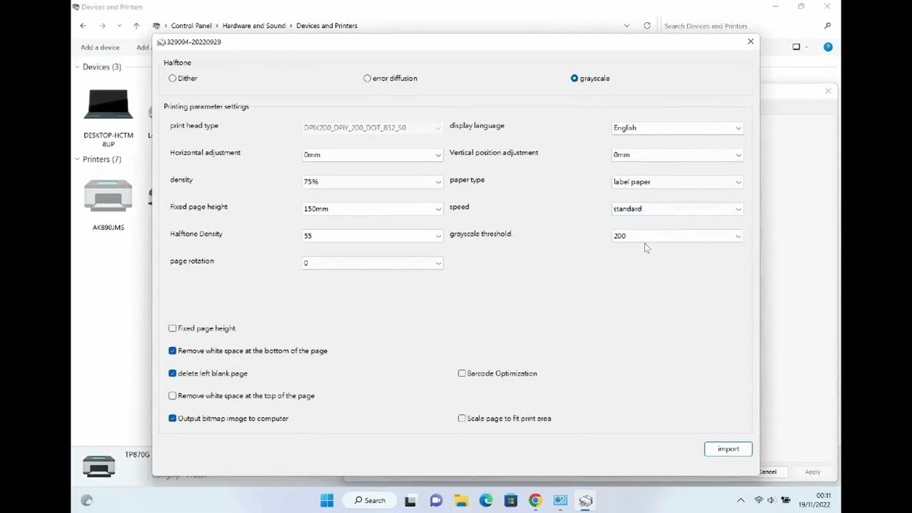 06. Fixing Print Quality Issues on Thermal Printers (Windows 11) | Grozziie Thermal Printer Tutorial