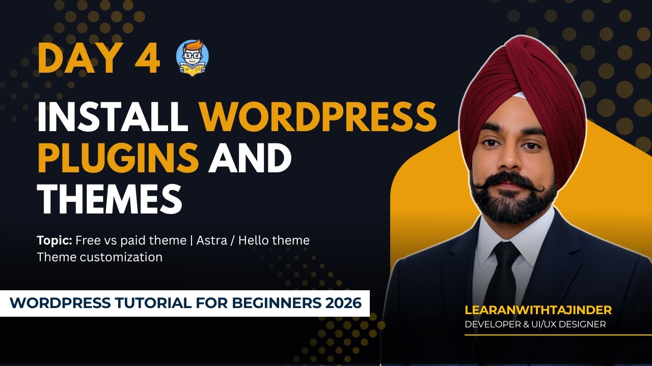 How to Install WordPress Plugins and Themes Manually Step by Step #learnwordpress @learnwithtajinder