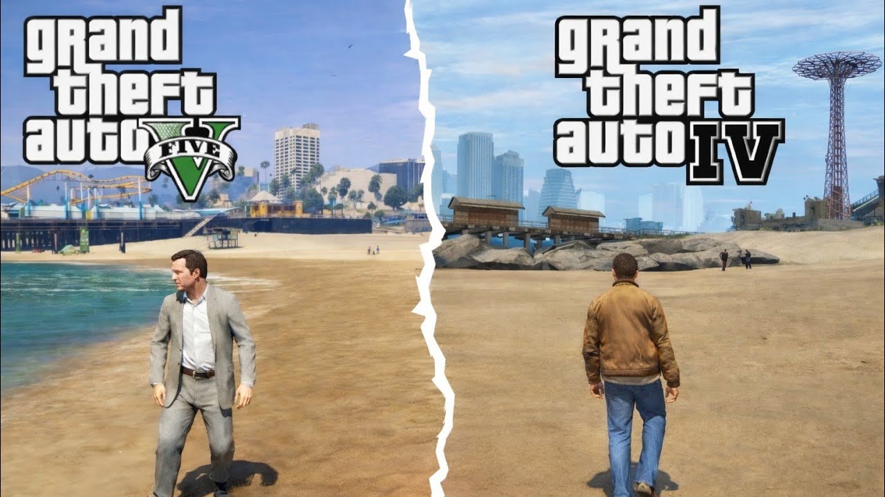 GTA V vs GTA IV 😱 Which One Is Better in 2025?