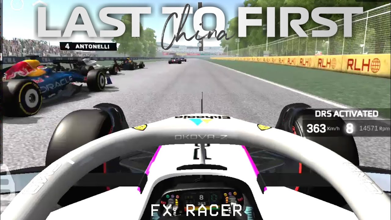Last To First Around China | Fx Racer