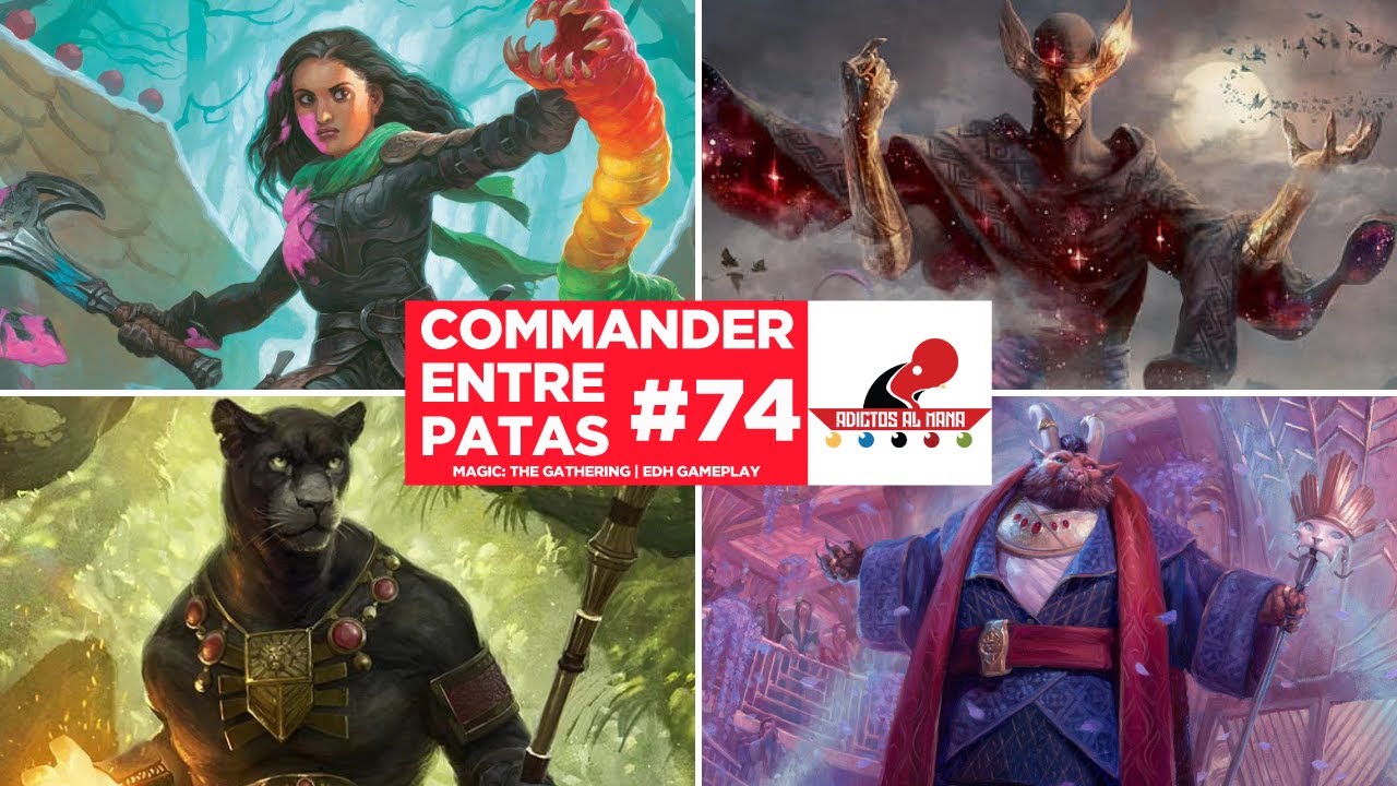 Commander Entre Patas #74 - Greta vs Phenax vs Jetmir vs Lord Windgrace | MTG | EDH