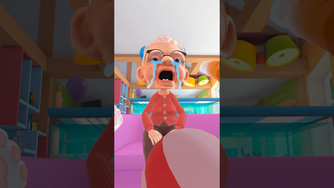【ネコVR】🐈️猫 vs おばさん👵part90 I Am Cat #vr #game #funnyvideo