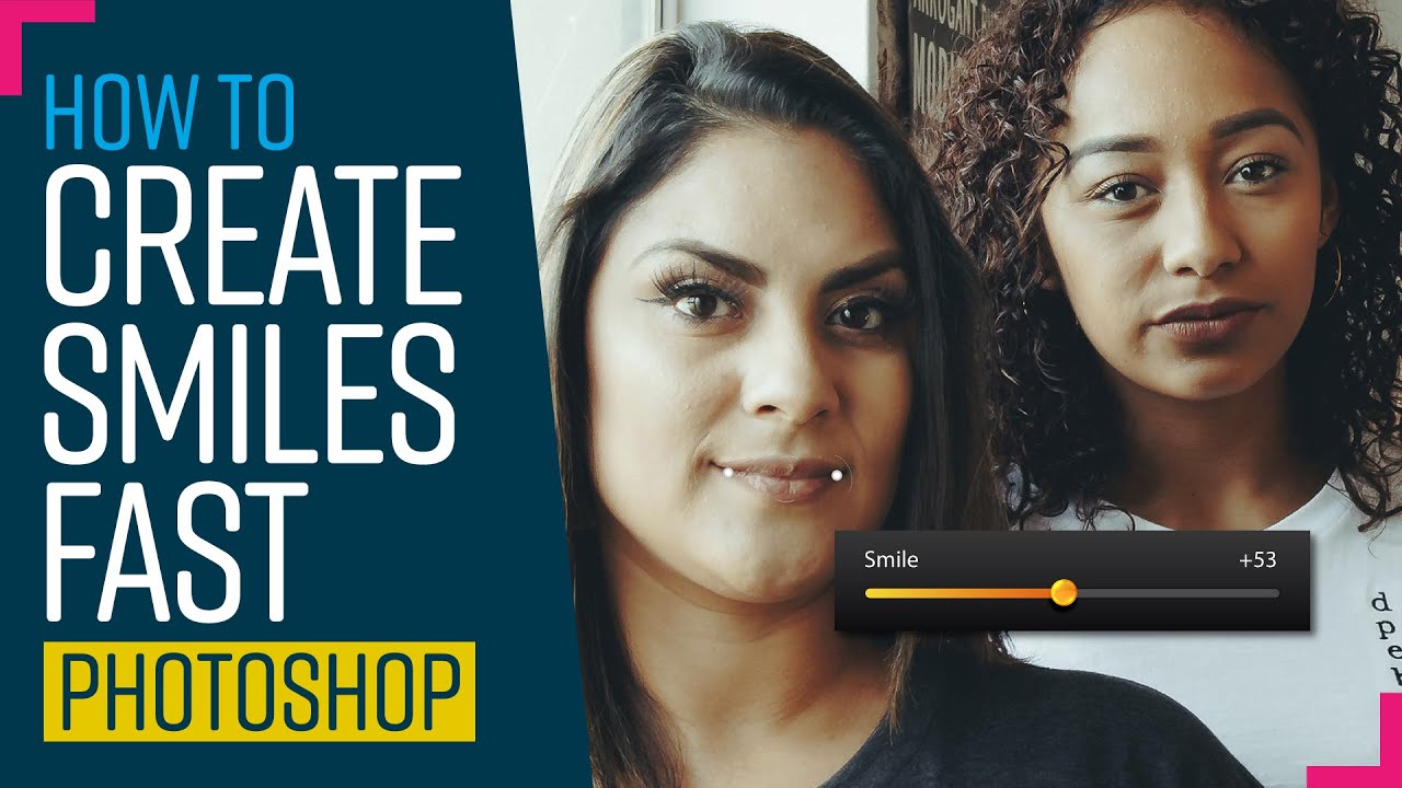 How to make People Smile in Photos | Photoshop Tutorial