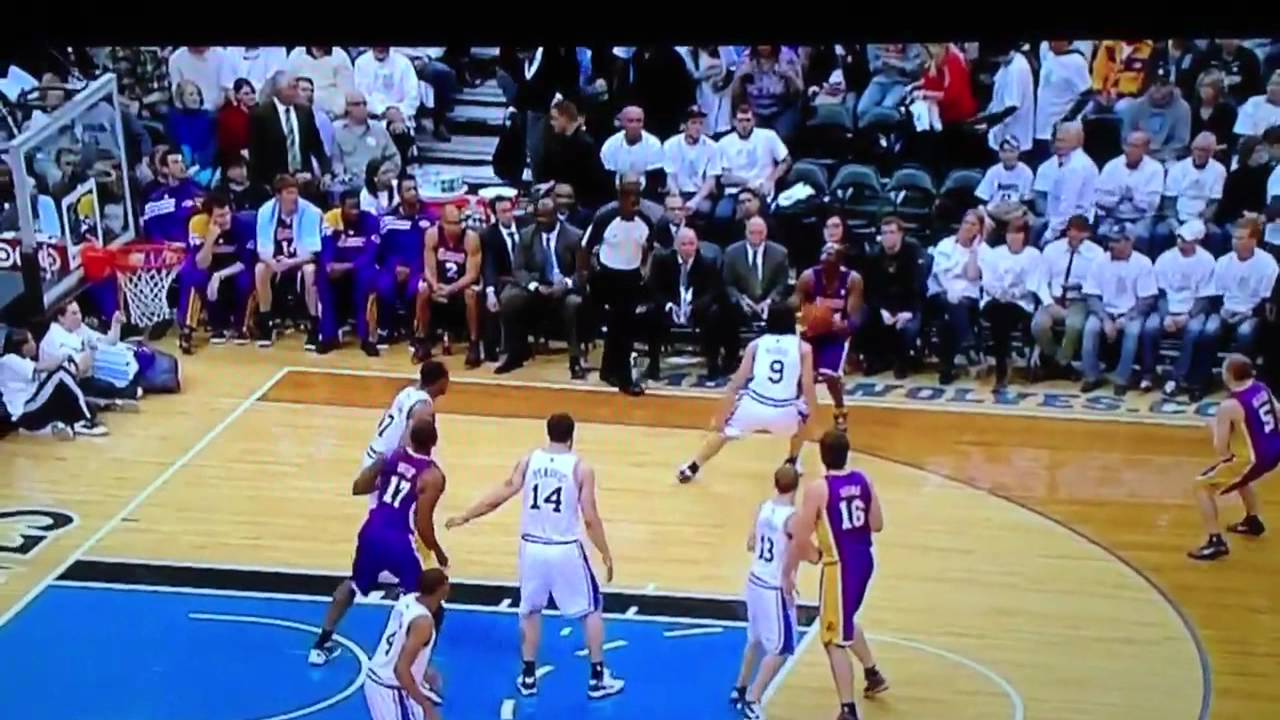Dead weight kobe with the worst flop in nba history