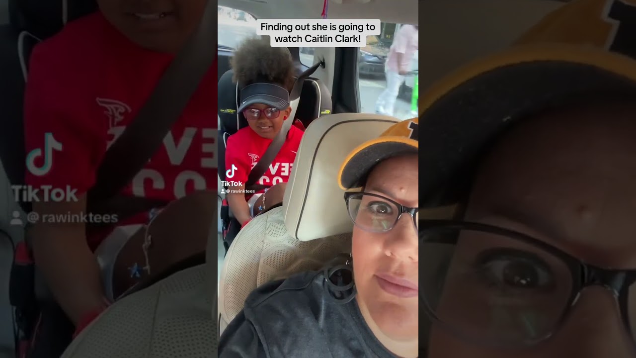 Girl gets surprised with tickets to see Caitlin Clark and the Indiana Fever!