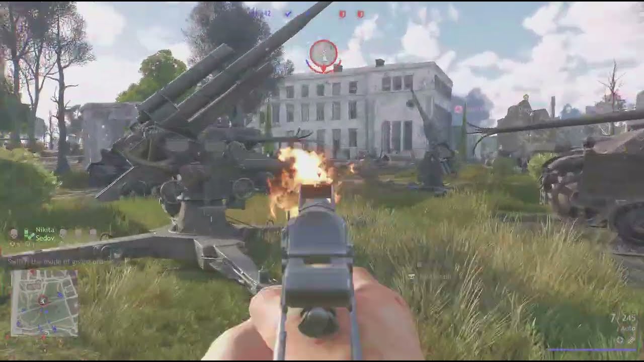Enlisted(PS5)BERLIN (Allies BR3) Ministry Garden South (Invasion)Attack/No Commentary 2603110611