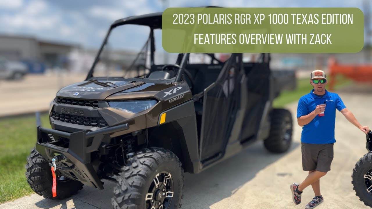2023 Polaris RGR XP 1000 Crew - Texas Edition Features Overview