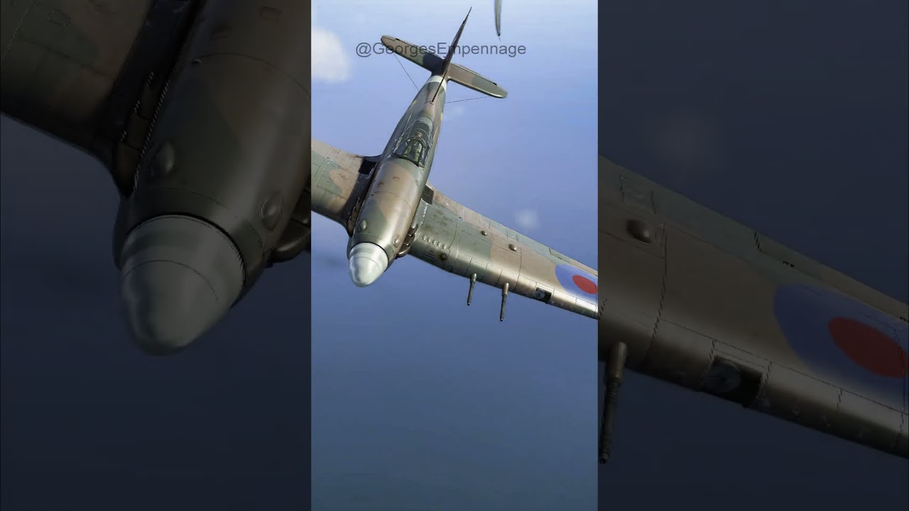 Scratch two: The Hawker Hurricane Mk IIc and the Messerschmitt Bf 109 F2 were adversaries in WW2