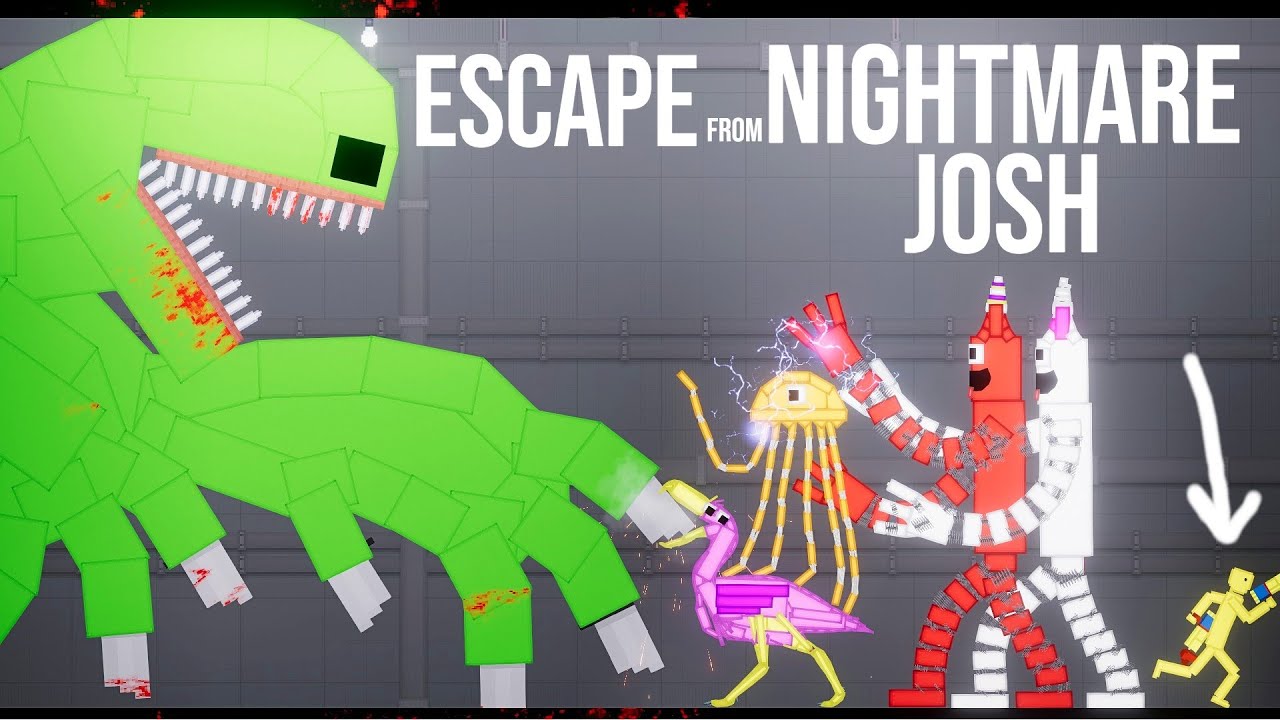 Garten of Banban help people escape from Nightmare JOSH [+Alternate Ending]