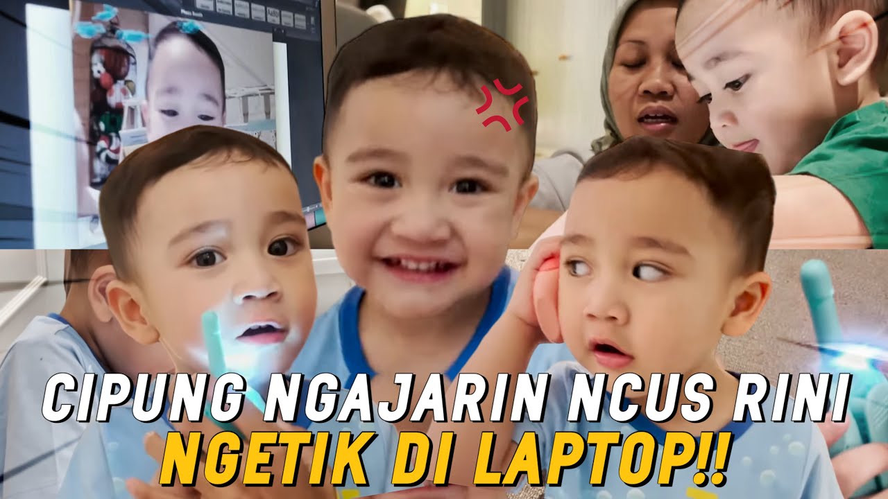 CIPUNG TIBA2 JADI GURU LES NCUS RINI!SEMUANYA NGAKAK!NAGITA HERAN LIAT TINGKAH CIPUNG MAKIN CERIWIS!