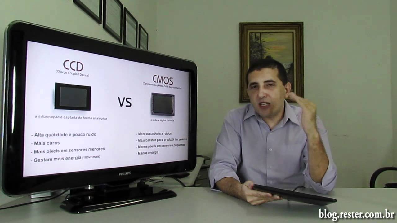 #ResterTECH S02E33 - Sensor CCD vs CMOS (Canon SX30 e SX40 HS)