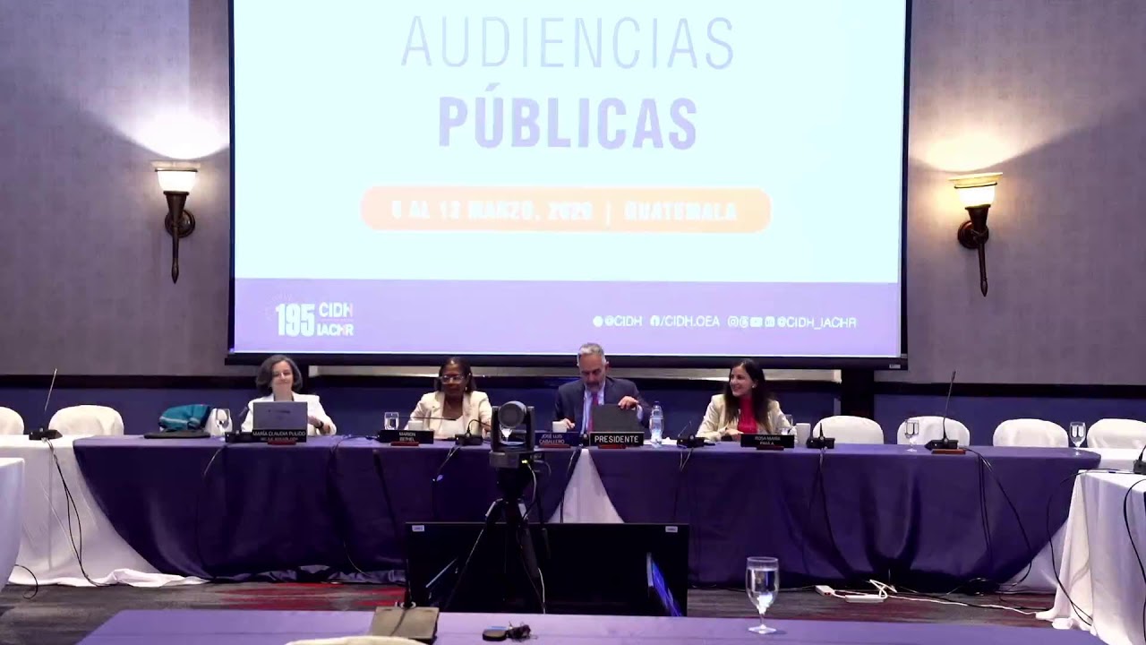 CIDH - Audiencias Públicas 195 Período de Sesiones