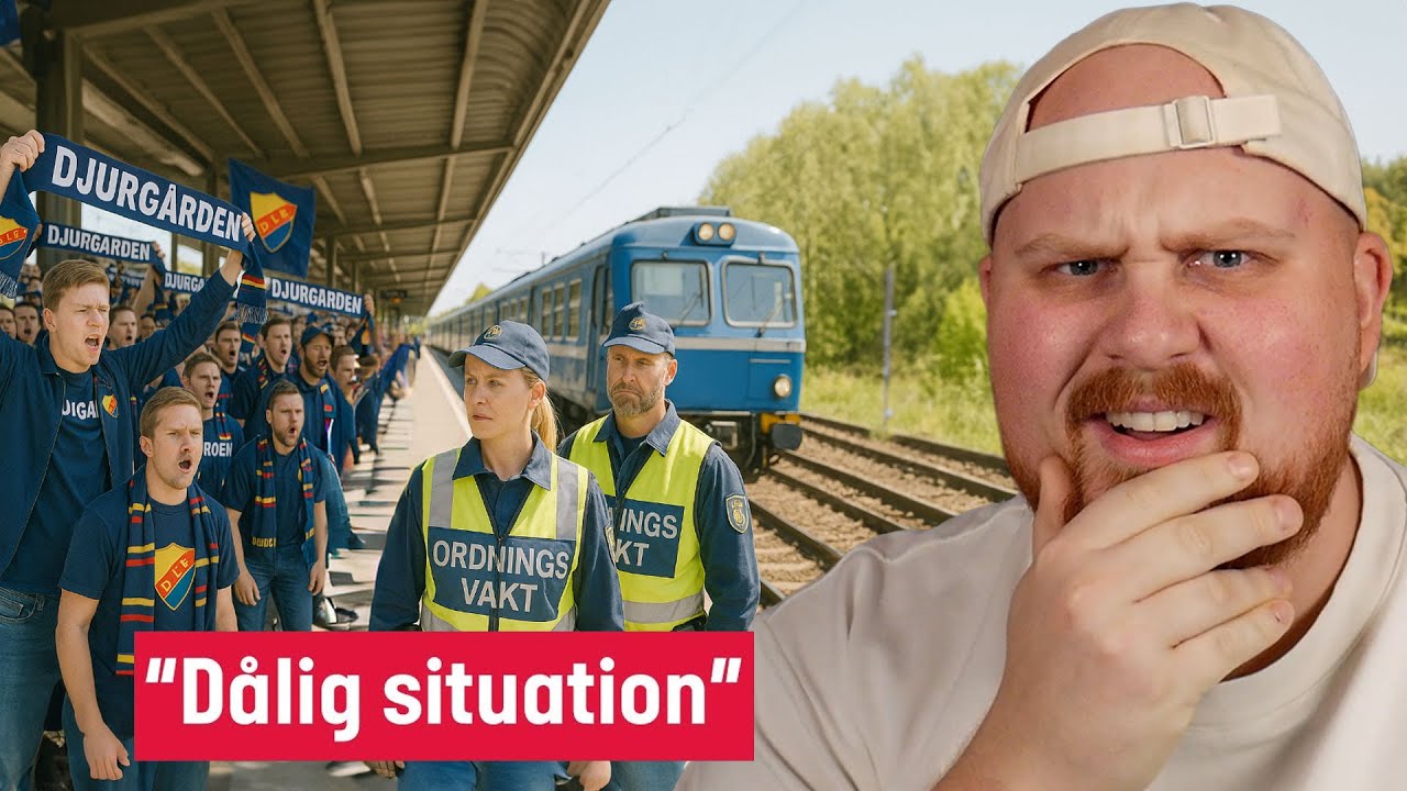 Reagerar på Stökiga FOTBOLLSHULIGANER efter match! | Tunnelbanan #1