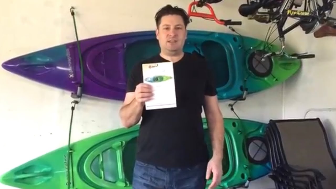 Perception Swifty 9.5 DLX ~Review & How to store in Garage