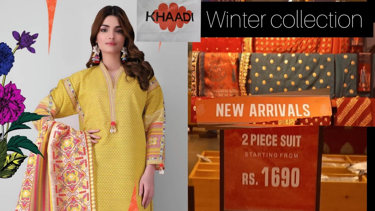 KHAADI winter collection/unstitch 2pc & 3pc #khaddi dress/Vlogs by Samar