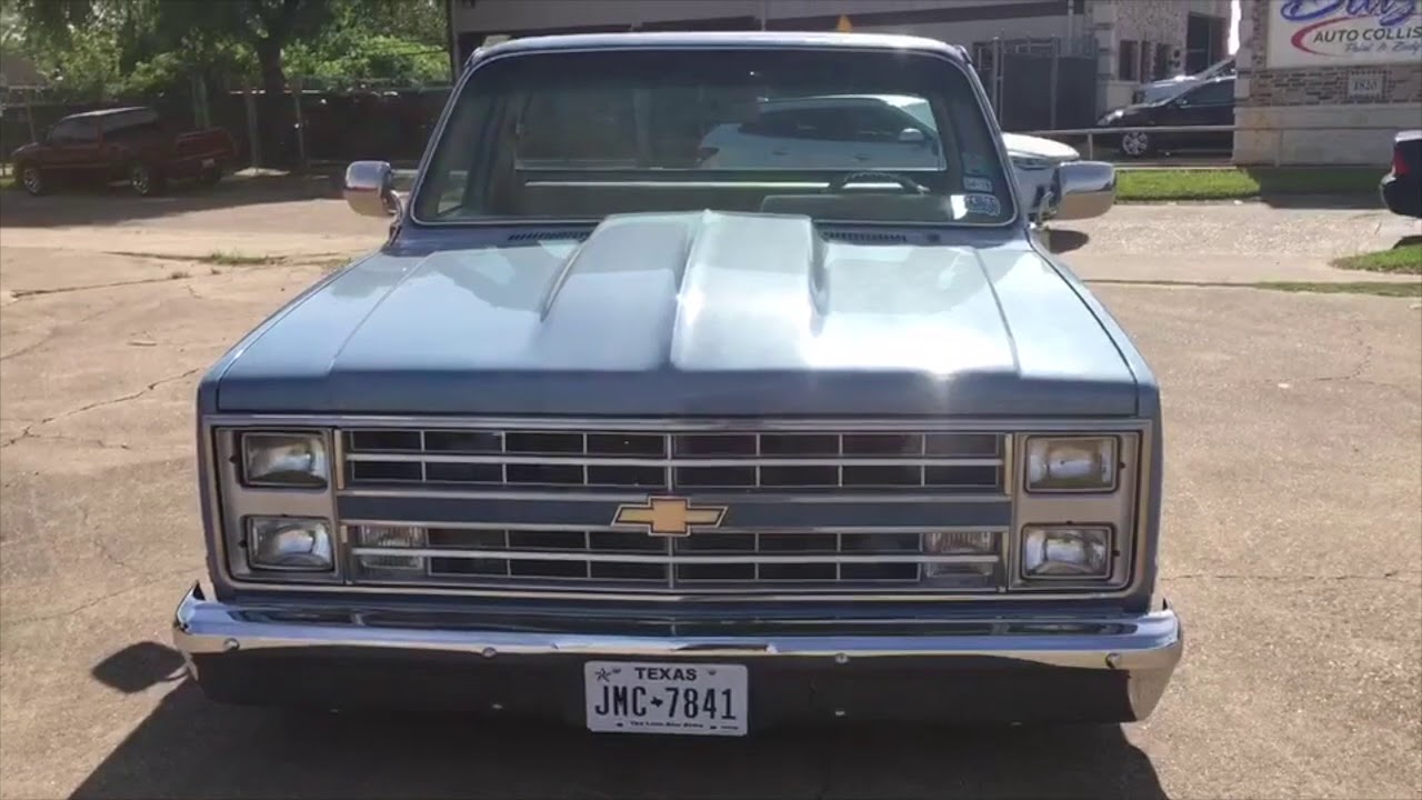 SUPER CLEAN Chevrolet C10 with huge wheels!