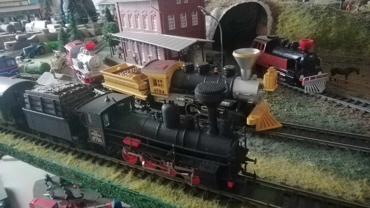 Parowozy OW 724 ALCO 6784 DENVER Western BR98 Western Stalowy Koń BR98-003 CIRCUS BR89-262 H0 1:87