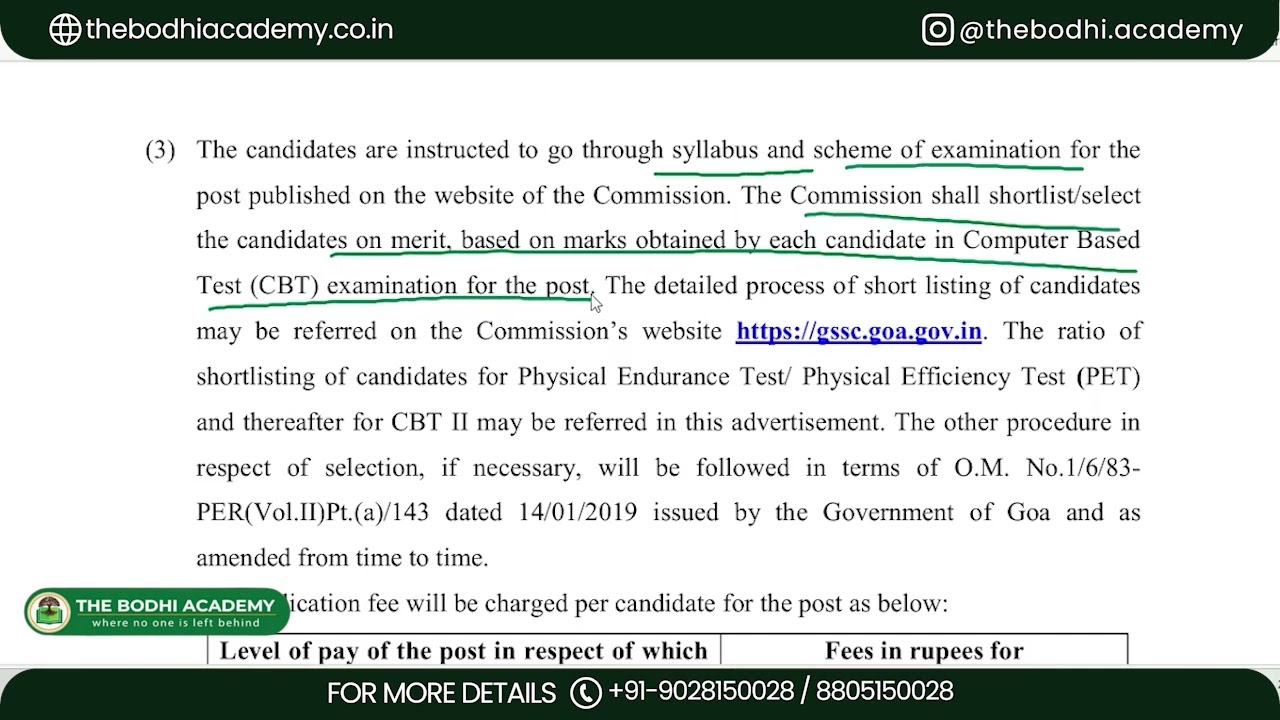 Goa Staff Selection Commission Recruitment 2026 &ndash; 722 Vacancies Announced