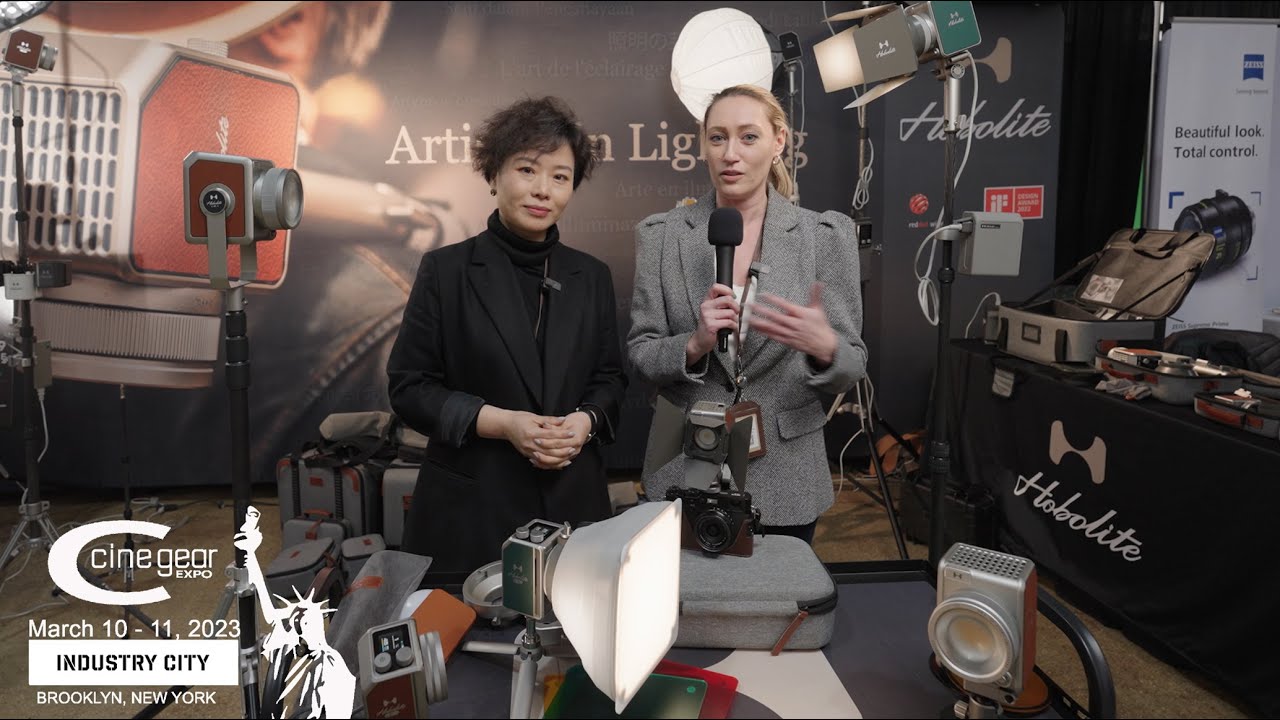Hobolite LED Lighting | Trade Show Interview Cine Gear Expo Brooklyn