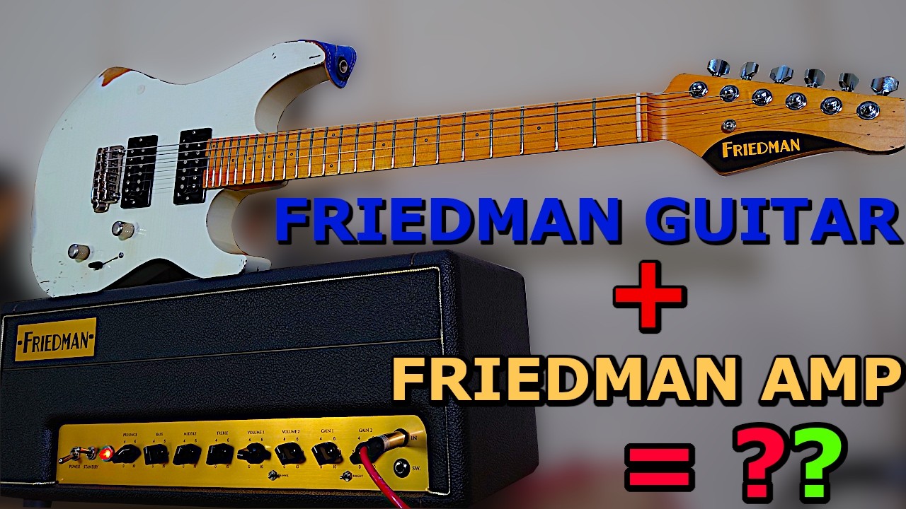 Friedman Guitar into Friedman Amp?