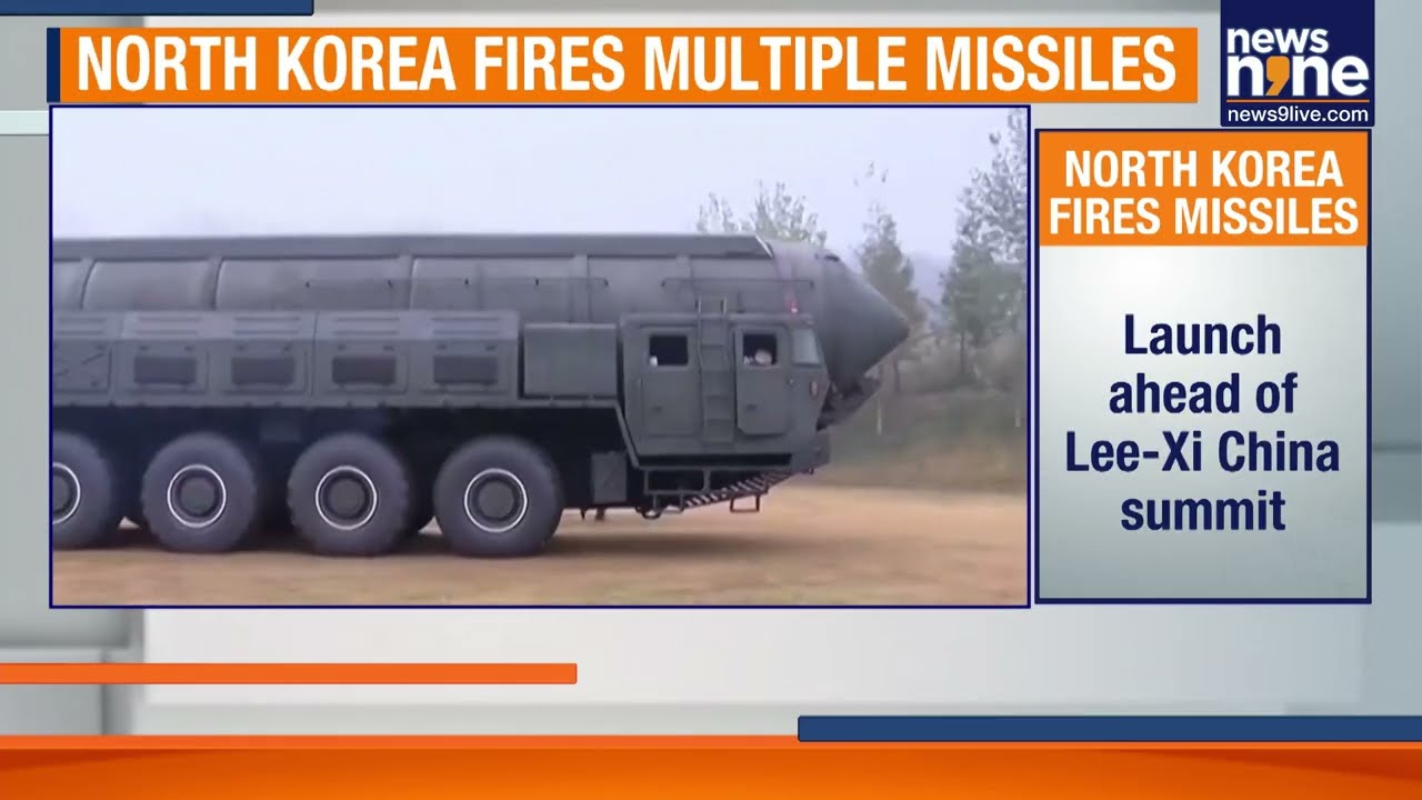 North Korea Fires Multiple Ballistic Missiles, Seoul, Tokyo On High Alert | News9