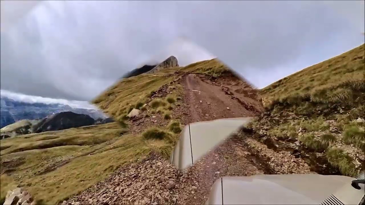 POR FIN LLEGO AL FINAL DE LA PISTA DE RUEGO EN  PIRINEOS CON MI TOYOTA HDJ80 DIA 10-9-2025 VIDEO 2.