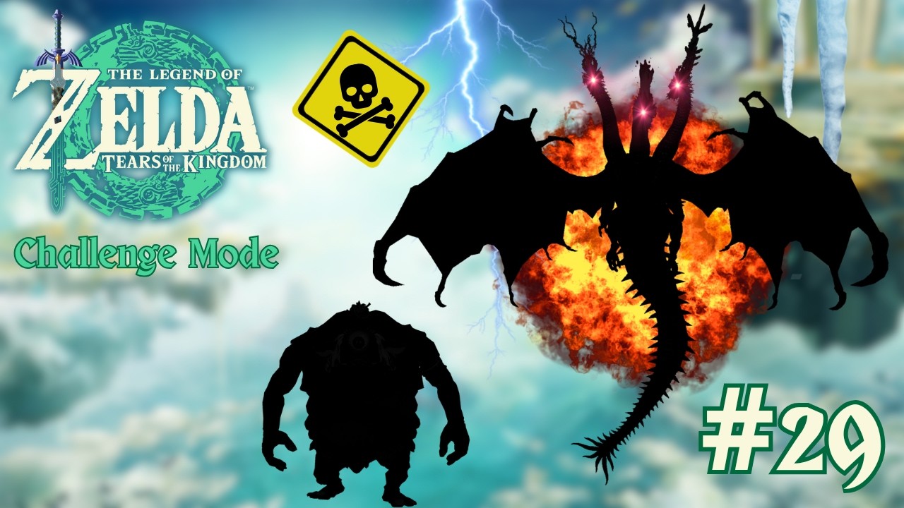 VOD - La FIN d'Atlas et un dragon SURPUISSANT - Zelda TOTK Challenge Mode #29