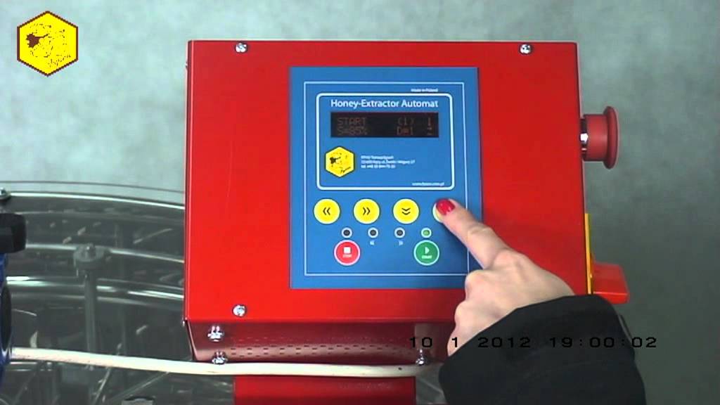 Honey extractor - automat (EN)