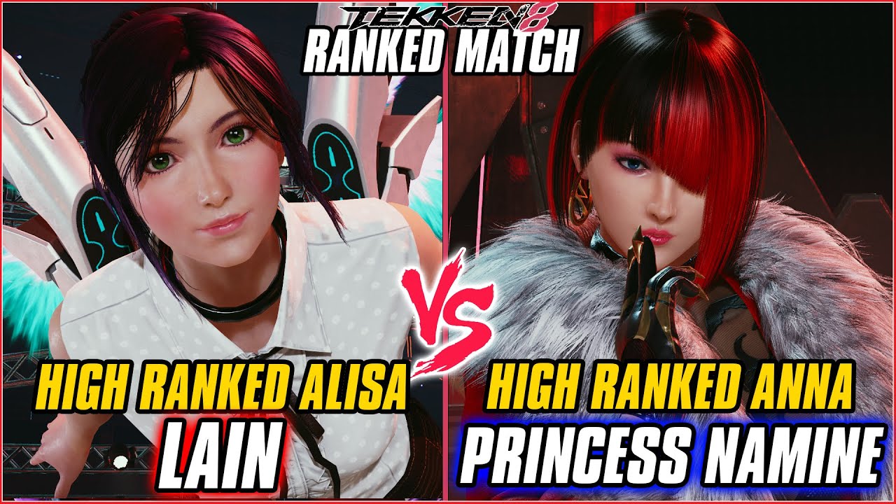 TEKKEN 8 ▰ LAIN (Alisa) vs PRINCESS NAMINE (Anna) ▰ T8 RANKED GAMEPLAY