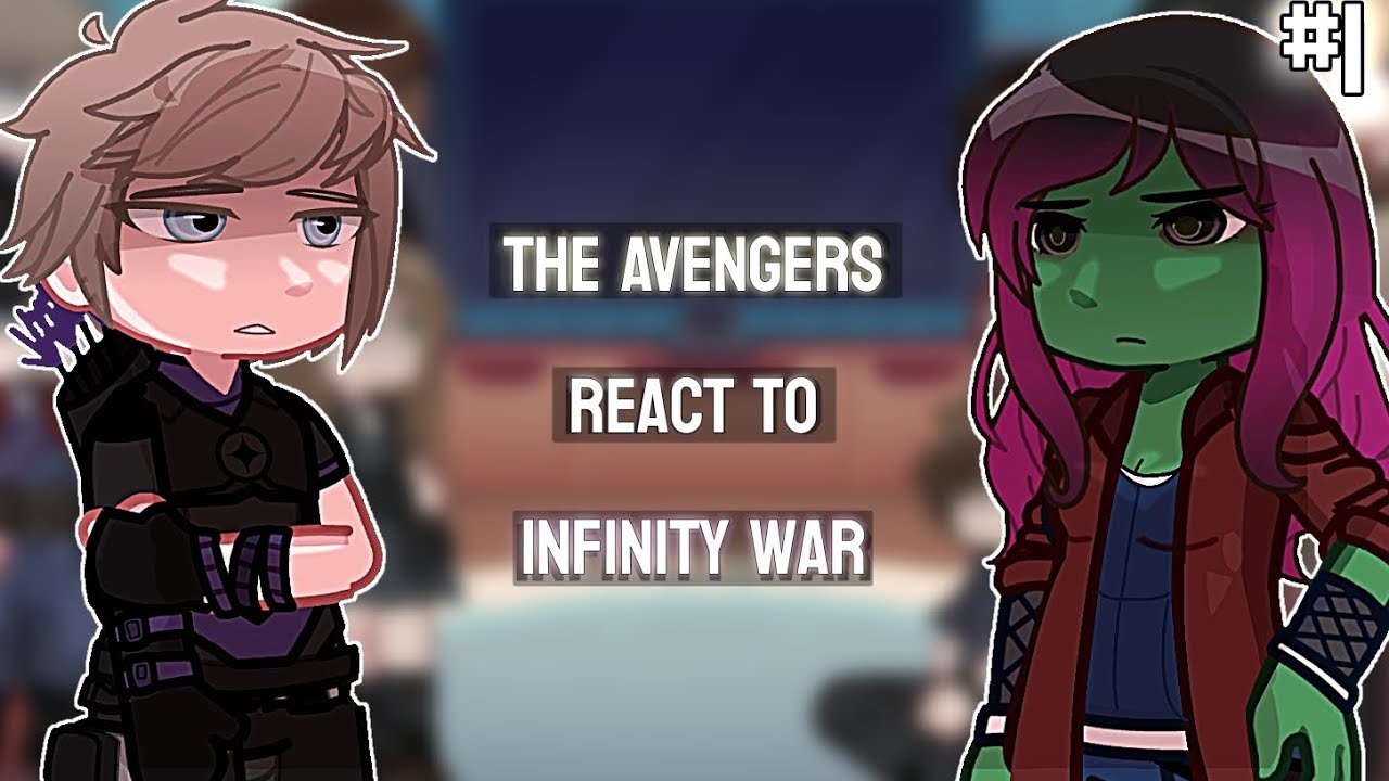 Avengers reacts to Infinity War | X2 | CREDITS IN DESC | No Ships | Marvel 