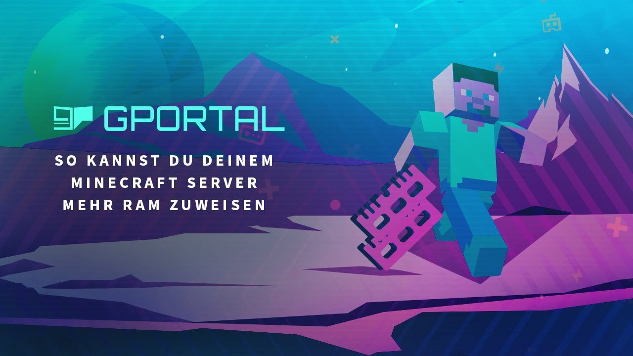 GPORTAL Minecraft Server - So buchst du mehr RAM auf deinen Minecraft Server
