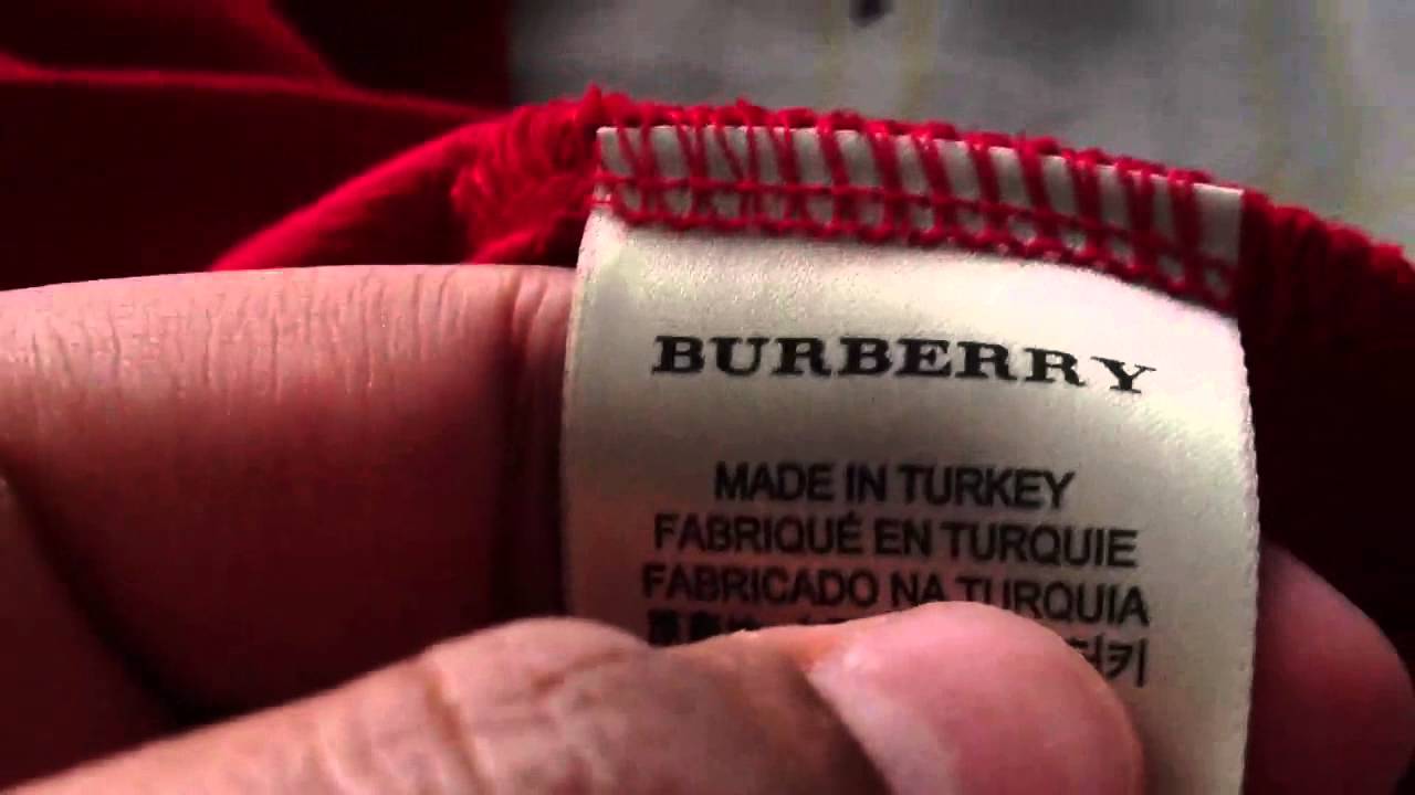 Spotting A Fake Burberry Polo Shirt