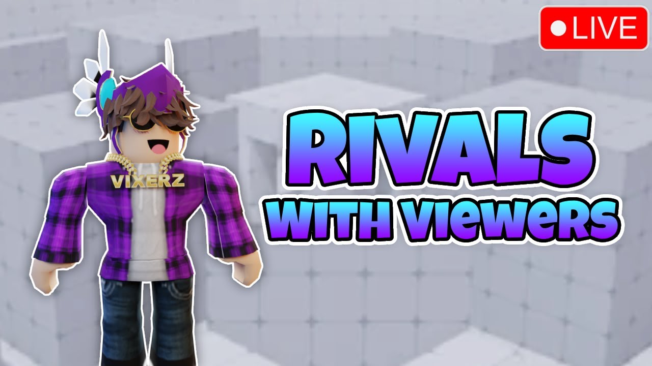 🔴PLAYING ROBLOX RIVALS WITH VIEWERS (RIVALS ROBLOX) 🔴