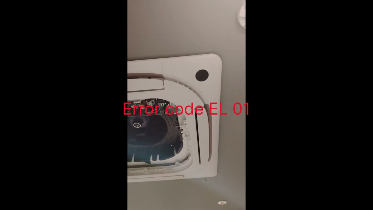 #midea Error code EL 01 cassette type unit ?? How to check pcb !! Ac not working properly!!