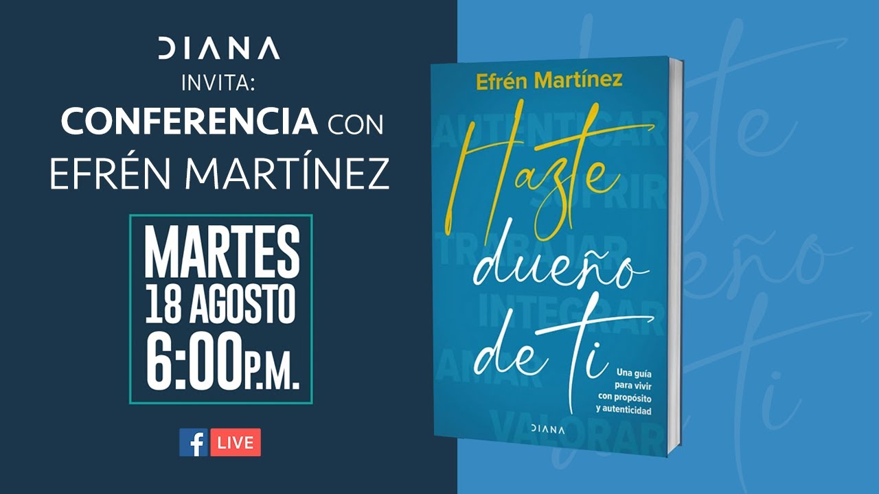 Lanzamiento del libro: Hazte dueño de ti