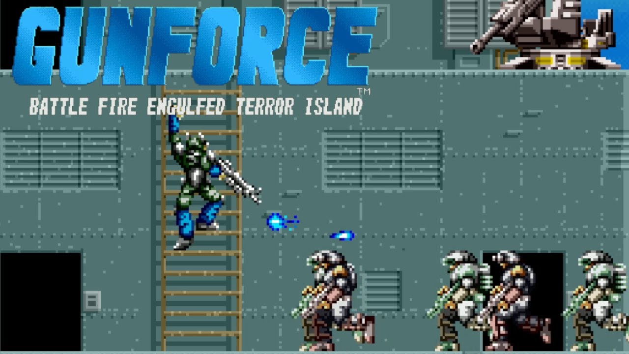 GunForce (Arcade, 1991) Completed 1 Credit, 1CC - No Commentary