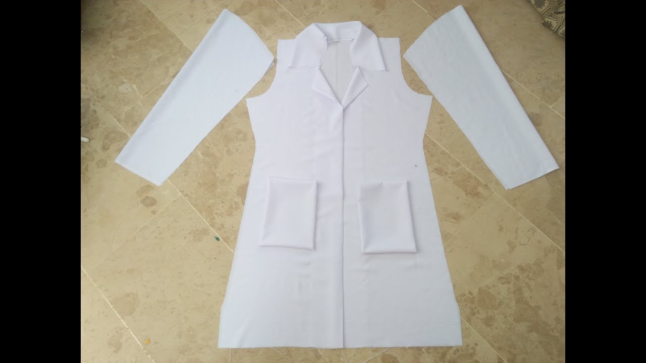 How to cutting nursing doctor coat