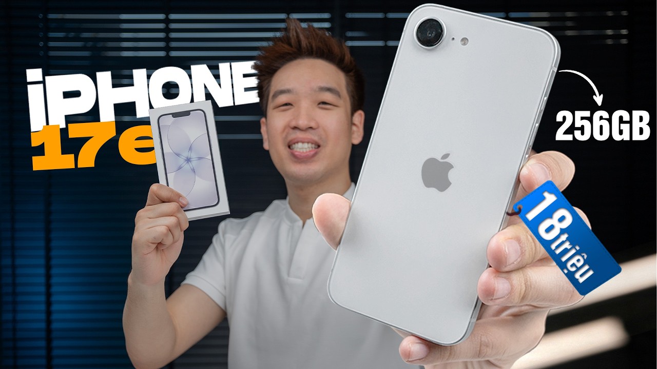  iPhone 17e CHÍNH THỨC trên tay relab: 17tr9 - bề ngoài Y HỆT 16e, nhưng Apple đã... tính cả rồi?