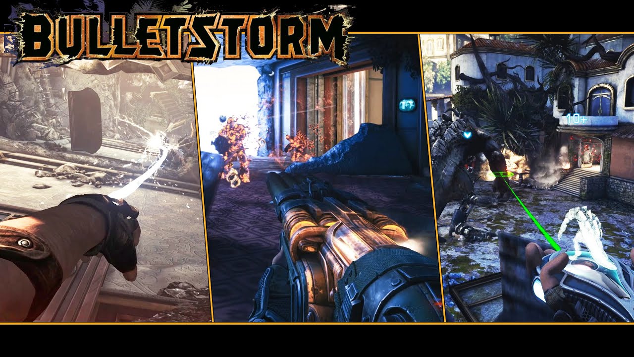 Bulletstorm - Все оружие