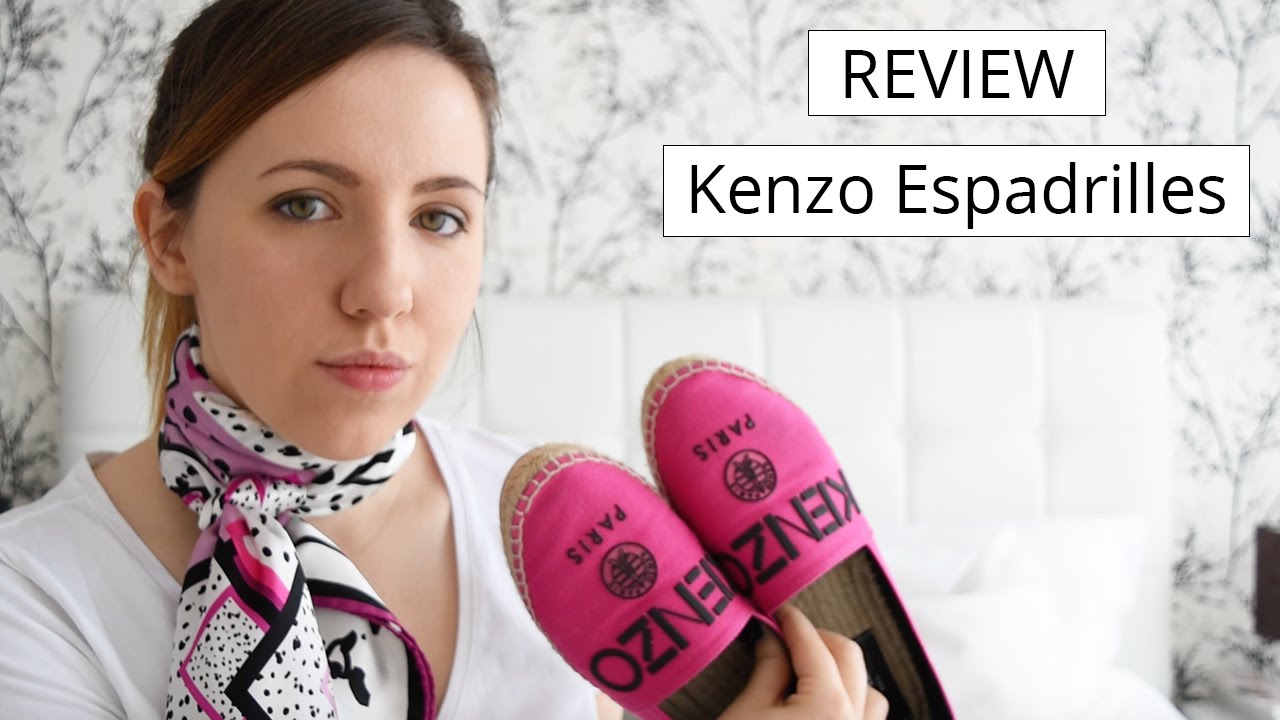 REVIEW: Kenzo Espadrilles | Fashion in the Air