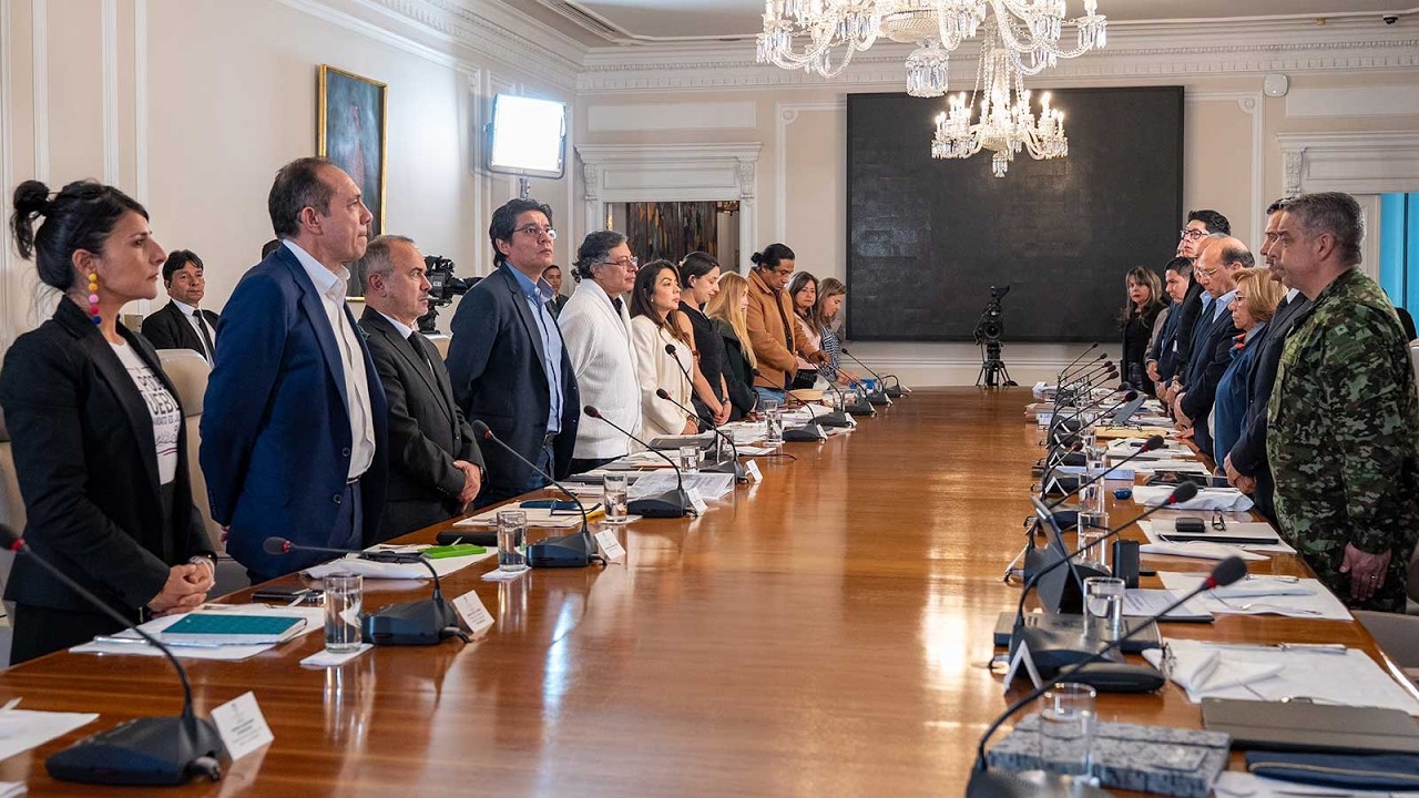 Palabras del presidente Gustavo Petro durante el Consejo de Ministros