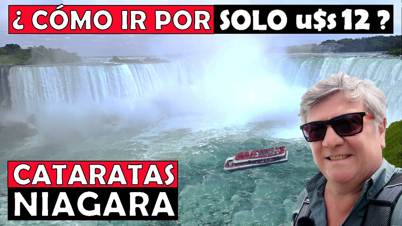 ¿COMO IR a las CATARATAS DEL NIAGARA por SOLO u$s 12? Rápido, cómodo y barato!