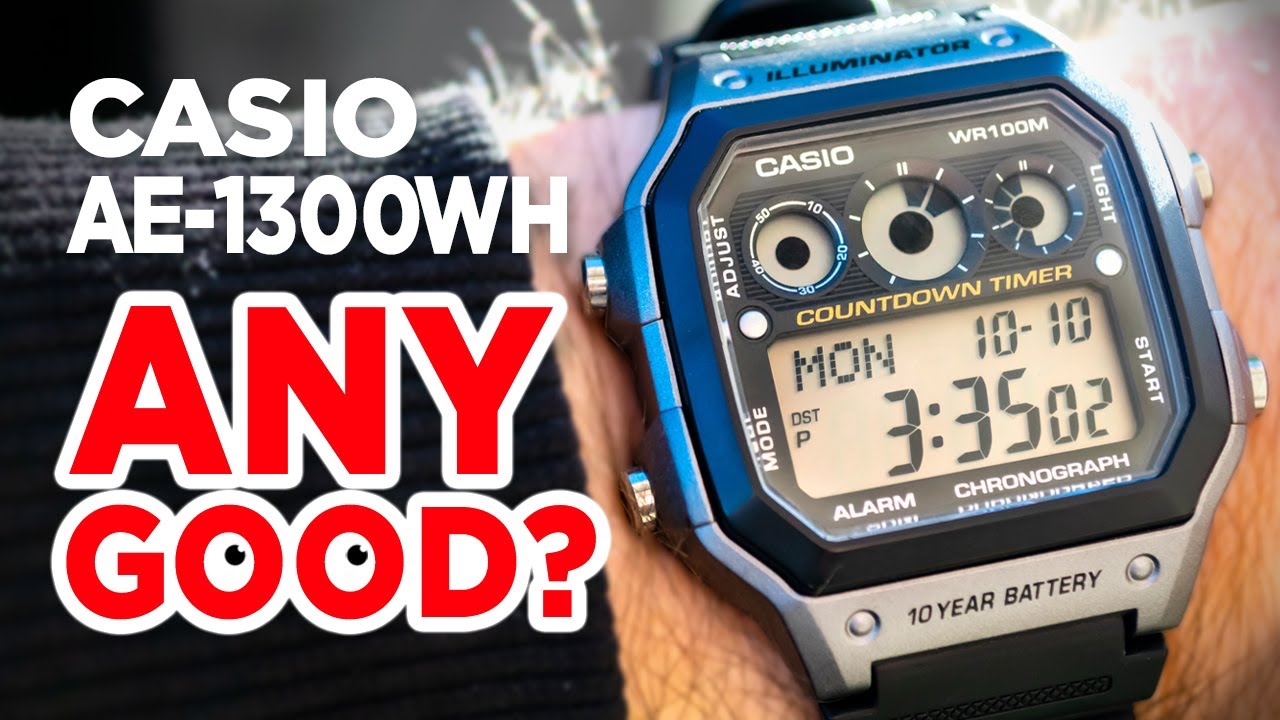 Casio AE-1300WH — хороши ли эти многофункциональные часы Casio (идеально подходят для интервальны...
